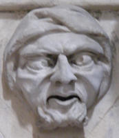 people grotesques and gargoyles